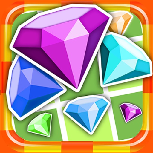 Stunning Diamond Puzzle Match Games Icon