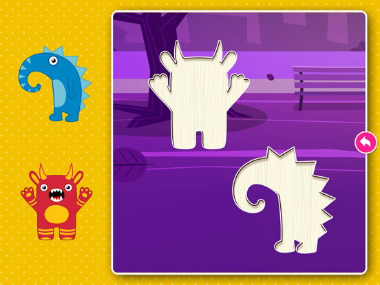 Monster Puzzle Games: Toddler Kids Learning Apps screenshot 3