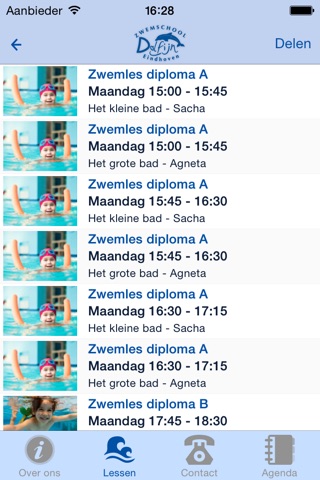 Zwemschool Dolfijn screenshot 2