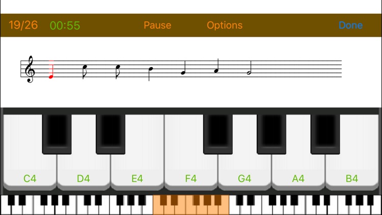 Learn Piano Notation - Train Sight Reading