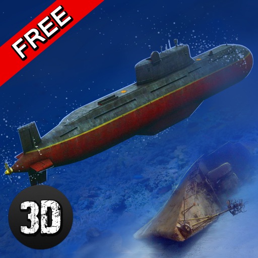 Submarine Deep Sea Diving Simulator Icon