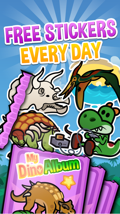 How to cancel & delete My Dino Album - Collect & Trade Dinosaur Stickers from iphone & ipad 2
