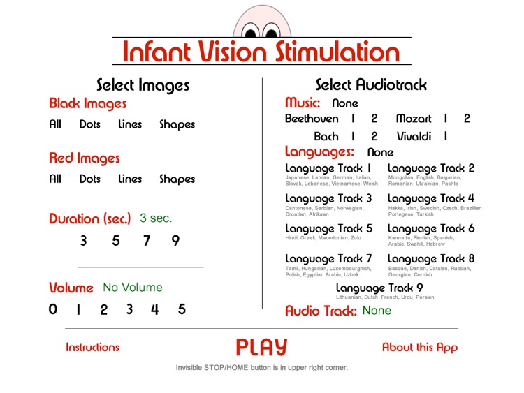 Infant Vision Stimulation