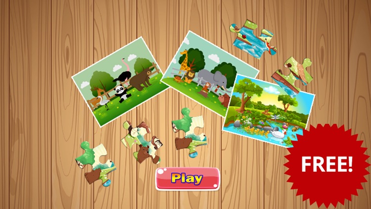 Zoo Animal Jigsaw Puzzle Free For Kids and Adults screenshot-4