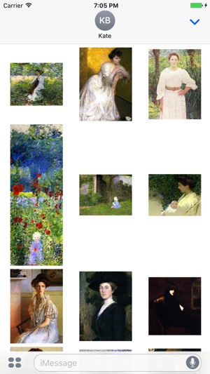 Lilla Cabot Perry Artworks Stickers(圖4)-速報App