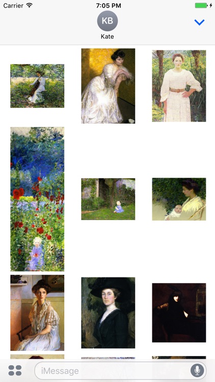 Lilla Cabot Perry Artworks Stickers screenshot-3