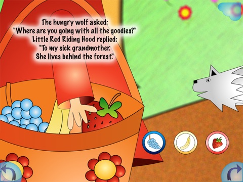 Little Red Riding Hood * Multi-lingual Stories screenshot 3