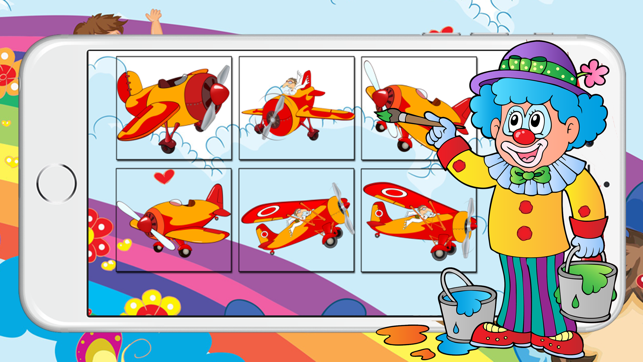 飞机 可爱 教育 彩页 - 儿童益智游戏(圖3)-速報App