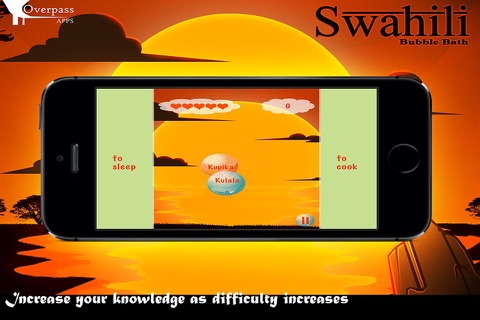 Swahili Bubble Bath Lite screenshot 3