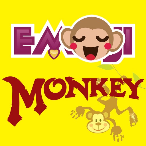 MonkeyOji: Monkey Emoji & Sticker Pack for Texting