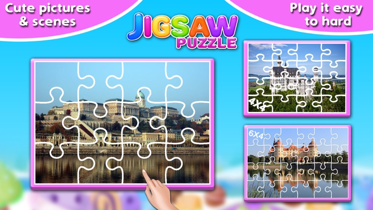 Princess Castle Jigsaw Puzzle - Jiggy Puzzle Pack