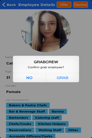 GrabCrew screenshot 4