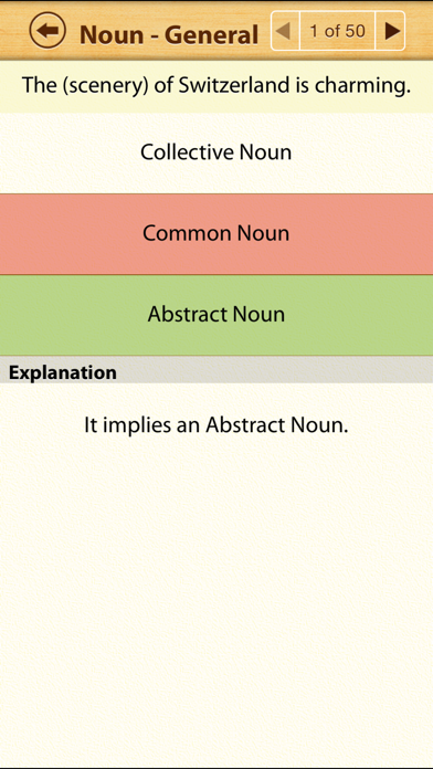 How to cancel & delete Grammar Express: Nouns Lite from iphone & ipad 3