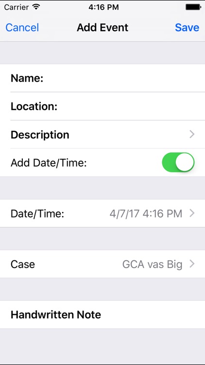 CaseManager for iPhone