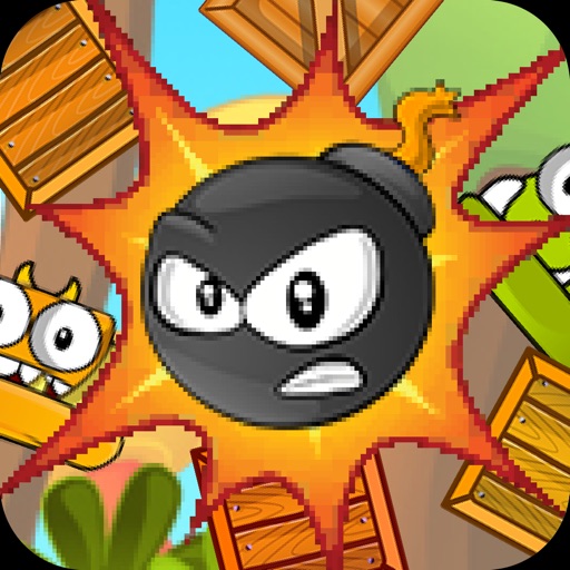 Drop Bomb Monster - Make to Fall Out The Woods iOS App