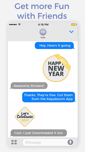 New Year Messages Stickers(圖2)-速報App