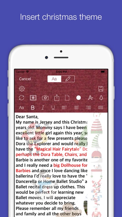 Santa's-Letter screenshot 3