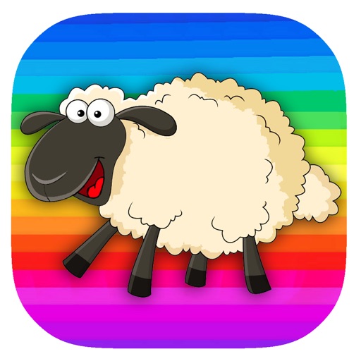 Little Sheep Game Coloring Book For Kids Version