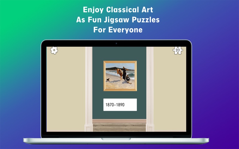 American Art Jigsaw Puzzle thumbnail 1