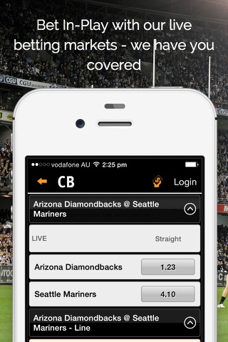 Centrebet Sports Betting screenshot 3