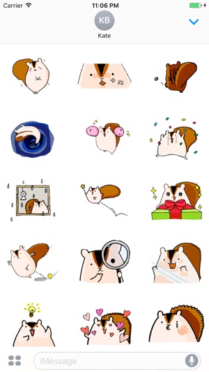 Jasmine the funny squirrel stickers(圖2)-速報App