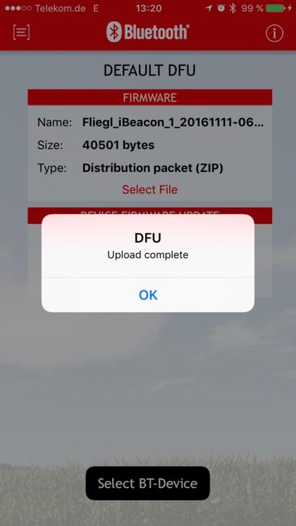 Fliegl DFU screenshot-3