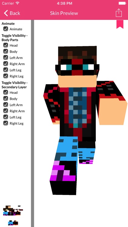 Super Hero Skin For Minecraft