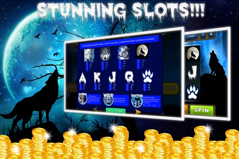 Golden Wolf Howling Slot Machines VIP HIT screenshot 3