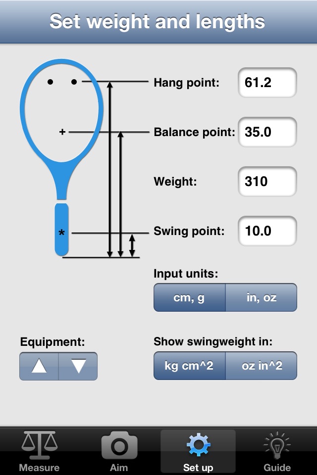 SwingTool - Swing Weight screenshot 3