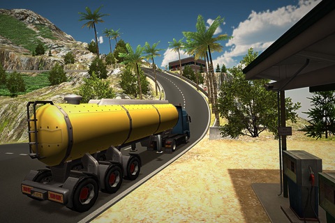 Big Truck Simulator : Road Truck Driver 2017 screenshot 2