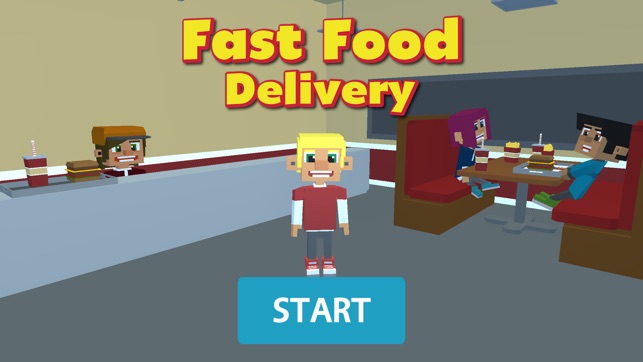 Fast Food Delivery Simulator