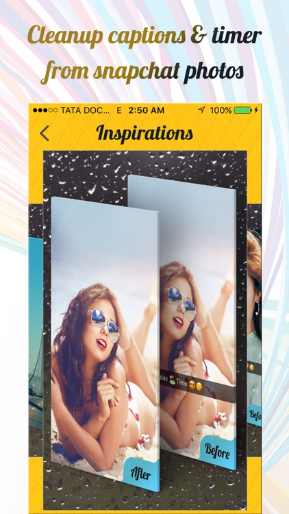 Clean Caption Pro for Snapchat Photos screenshot-3