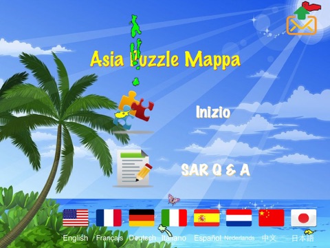 Asia Puzzle Map screenshot 3