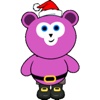 Cute Santa Bear stickers by CandyA$$