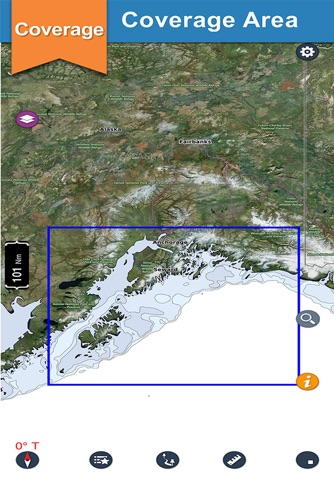 Marine ALASKA SW Offline chart screenshot 2