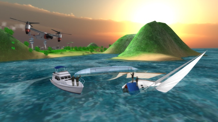 Airplane Helicopter Osprey Rescue screenshot-3
