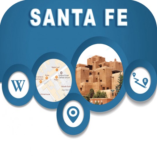 Santa Fe NM USA Offline City Maps Navigation icon