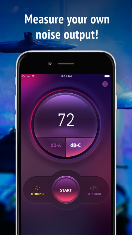 Noise Level Meter - measure noise in Decibel (db)