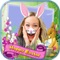 Transform your everyday photos into something unique with Easter Bunny Yourself-Photo Stickers with Cute Bunnies & Eggs FX