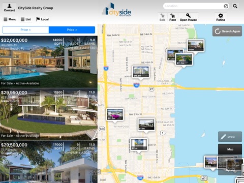 Cityside Realty Group for iPad screenshot 2