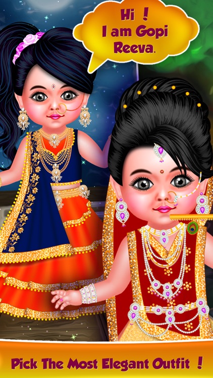 Baby Gopi Doll Fashion Salon