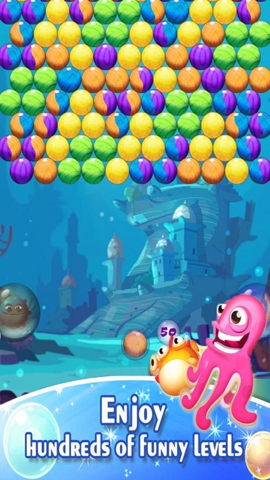 Happy Sea Fish Ball Shooter screenshot 3