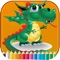 Dinosaurs2 coloring book for kids