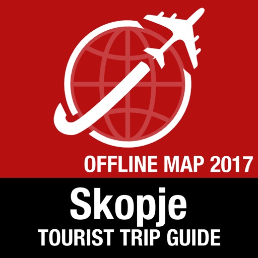 Skopje Tourist Guide + Offline Map icon