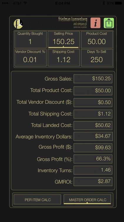 GMROI CALC screenshot-3