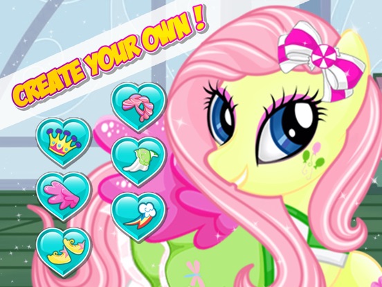 Игра Pony Dress Up and Salon Games for Little Girls