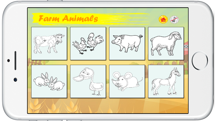 Farmland Coloring Book for Kids