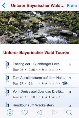 Bayerischer Wald Wanderführer MM-Wandern screenshot 3