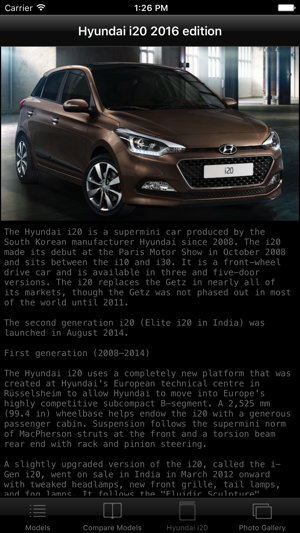 Specs for Hyundai i20 2016 edition(圖4)-速報App