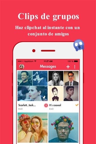 Clipchat- Go live video chat screenshot 2